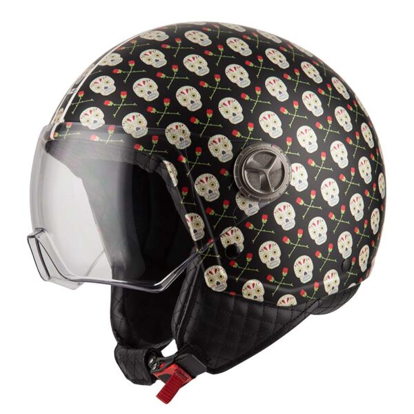 Casco NZI Zeta 2 – Flor Black