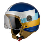 Casco NZI Zeta 2 – Bandi Blue&Gold