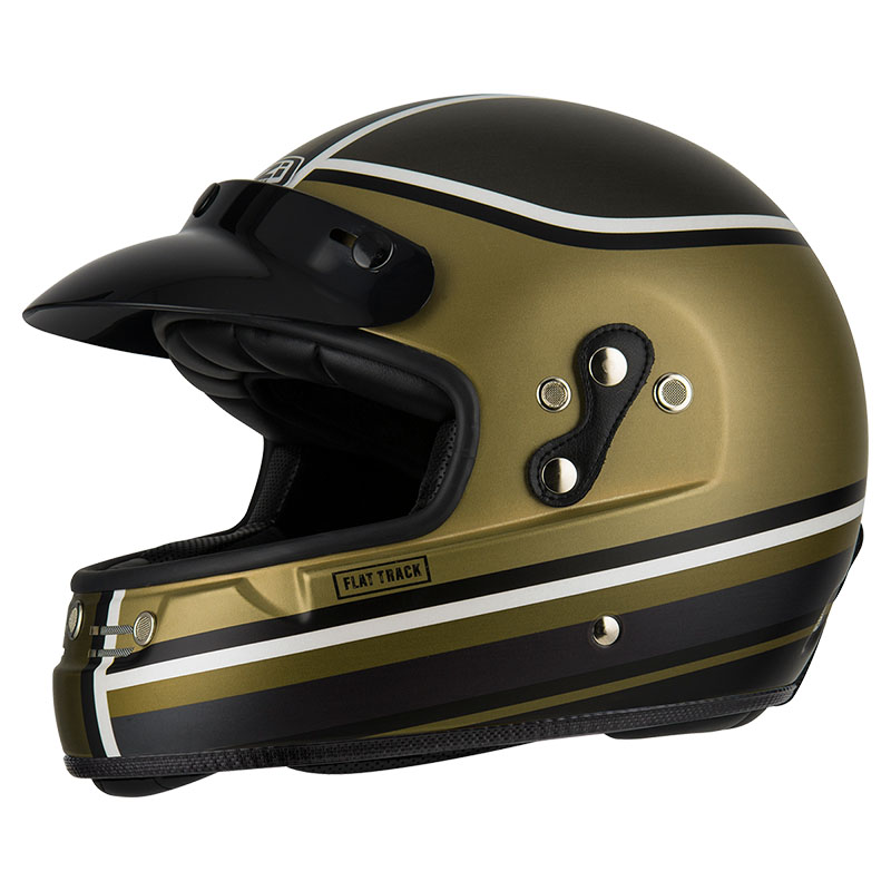Casco Integral Modelo Flat Track 2