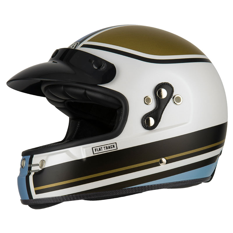 Casco Integral Modelo Flat Track 2