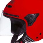 Casco NZI Jet Helix II JR Red