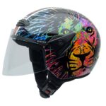 Casco NZI Jet Helix II JR – Lion