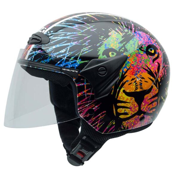 Casco NZI Jet Helix II JR – Lion