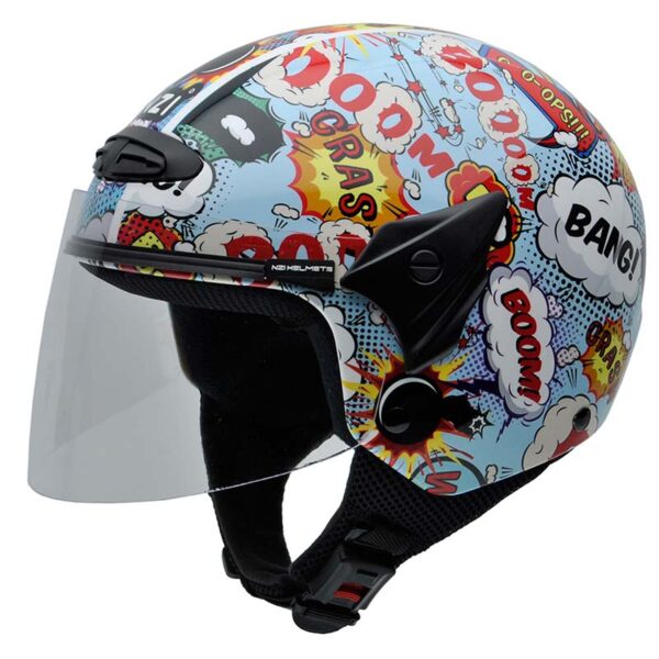 Casco NZI Jet Single JR Boom