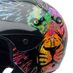 Casco NZI Jet Single JR Lion