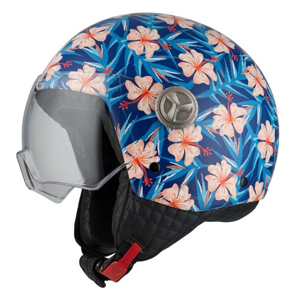 Casco NZI Jet Zeta 2 – Hibicus