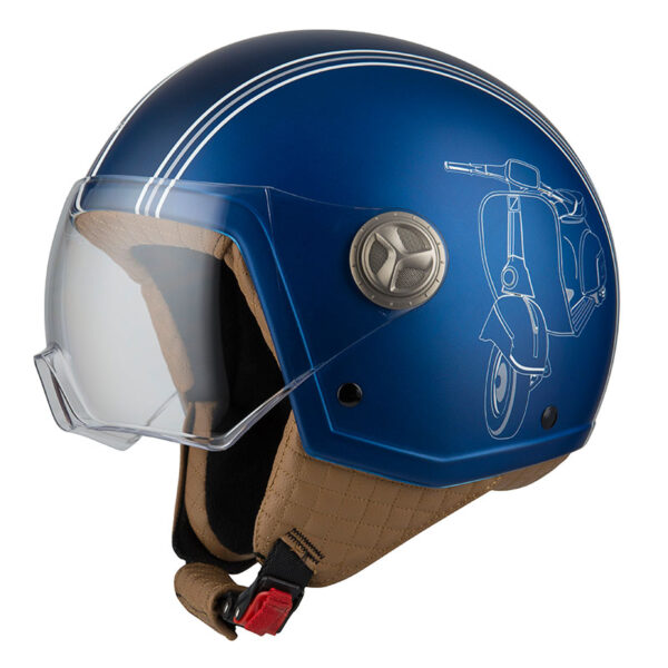 Casco NZI Jet Zeta 2 – Sprint Blue