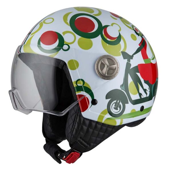Casco NZI Jet Zeta 2 Happy Scooter