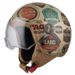 Casco NZI Jet Zeta 2 Retrolabels