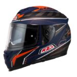 Casco NZI Eurus 2 Duo Project Blue&Antracite&Orange