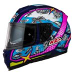 Casco NZI Eurus 2 Duo Komet Blue&Pink&Sky