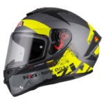 Casco NZI Trendy Canadian Antracite&Yellow