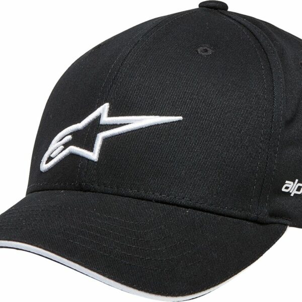 GORRA ROSTRUM NEGRO/BLANCO
