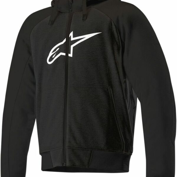 CHAQUETA ALPINESTARS HOOD CHROME NEGRO