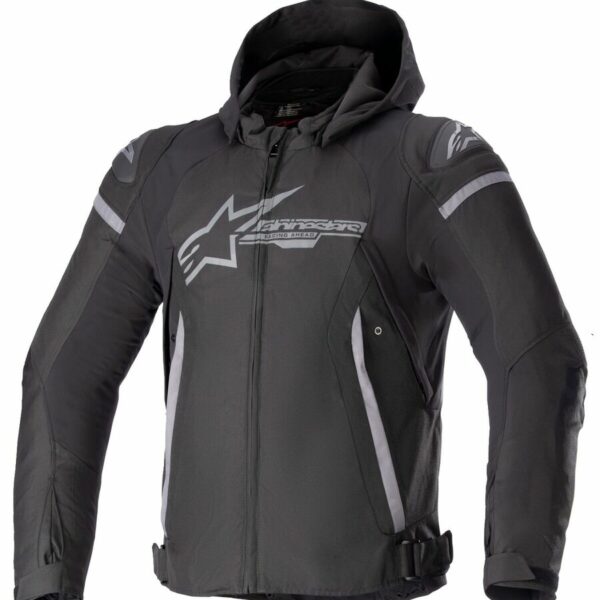 CHAQUETA ALPINESTARS ZACA WATERPROOF NEGRO GRIS