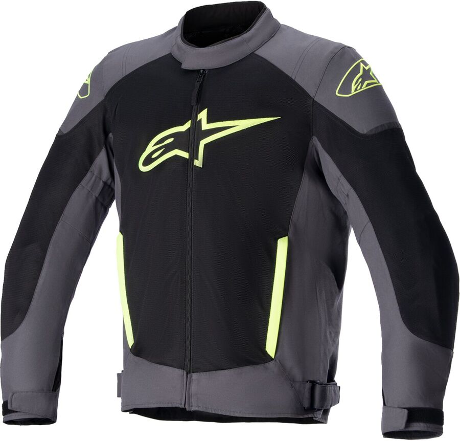 CHAQUETA ALPINESTARS T-SPX SUPERAIR NEGRO AMARILLO CHAQUETA ALPINESTARS T-SPX SUPERAIR NEGRO AMARILLO