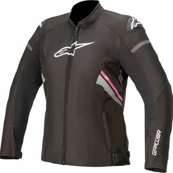 CHAQUETA ALPINESTARS 4W T-GP+R V3 NEGRO FUCSIA MUJER