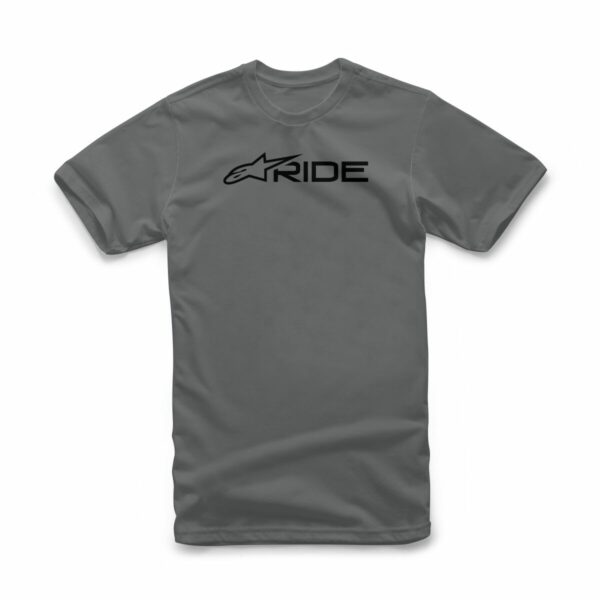 CAMISETA RIDE3 CHAR/NEGRO