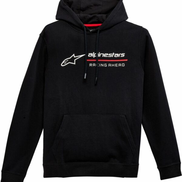 SUDADERA LINEAR RACE NEGRO