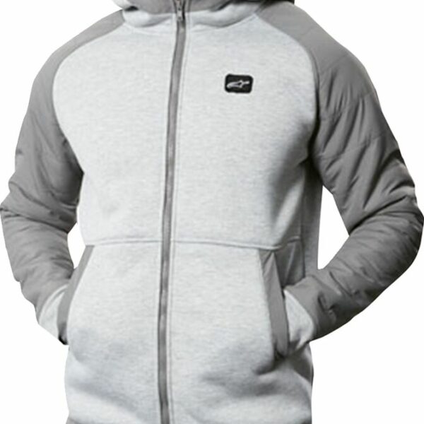 SUDADERA SHERPA FUSION GRIS