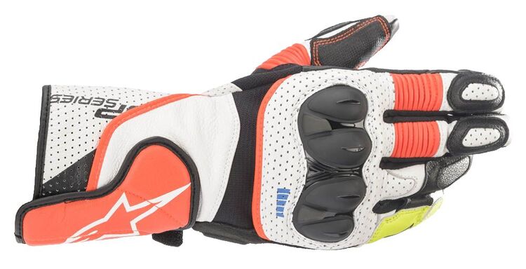 GUANTES ALPINESTARS SP-2 V3 BLANCO ROJO