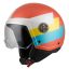 Casco NZI Zeta 2 – Bandi Coral&Turquoise
