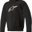 CHAQUETA ALPINESTARS HOOD CHROME NEGRO