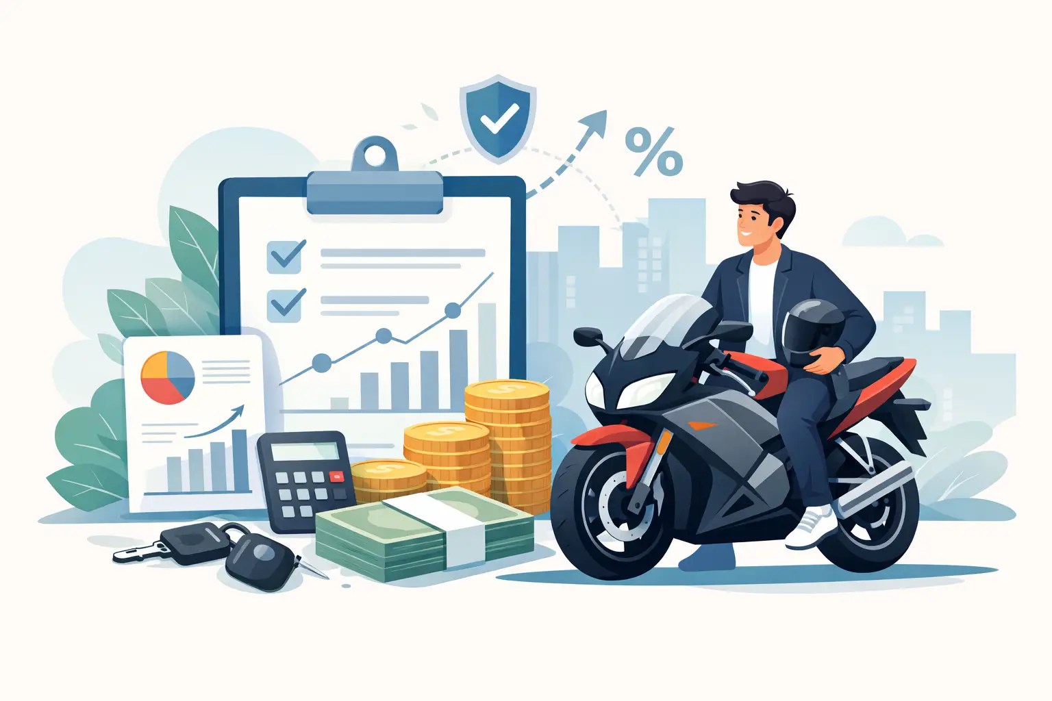 Comprar moto con financiación sin errores