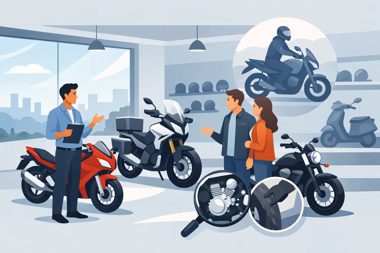 Concesionario multimarca de motos: qué mirar