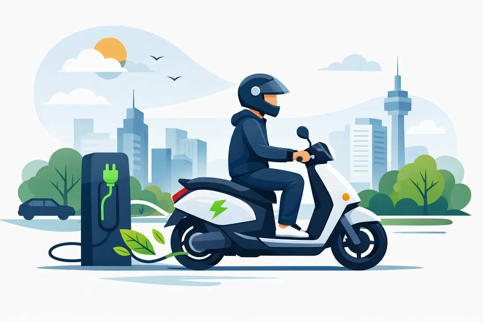 Moto eléctrica para ciudad: qué mirar