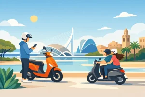 Alquilar scooter en Valencia sin complicarte