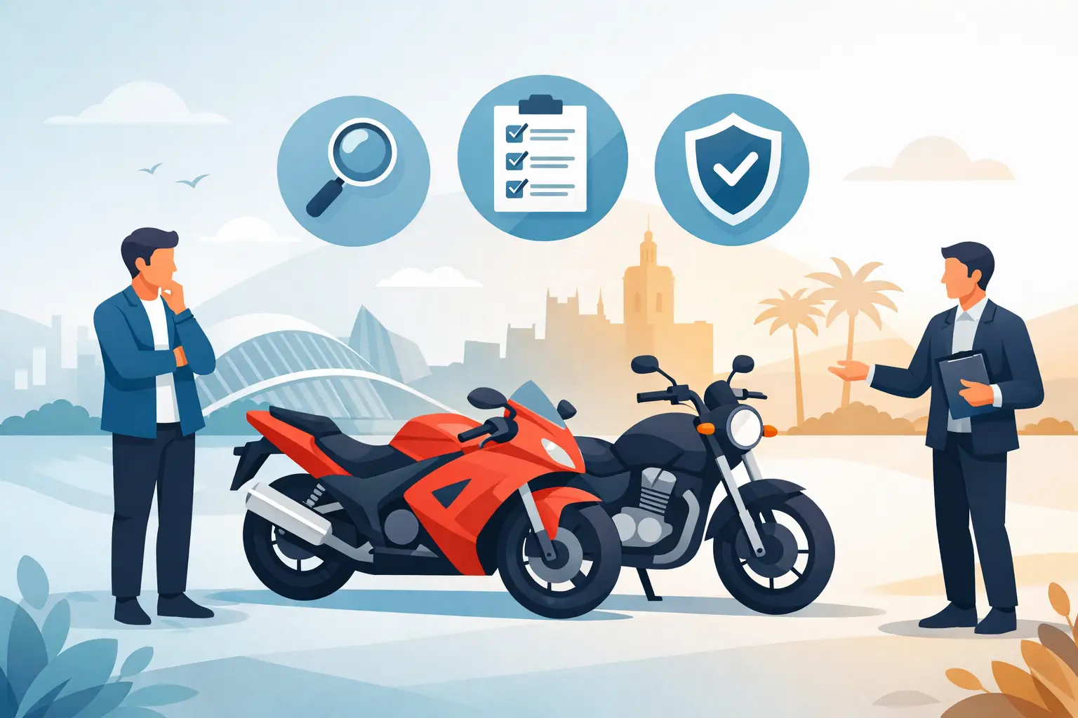 Motos segunda mano Valencia: qué mirar