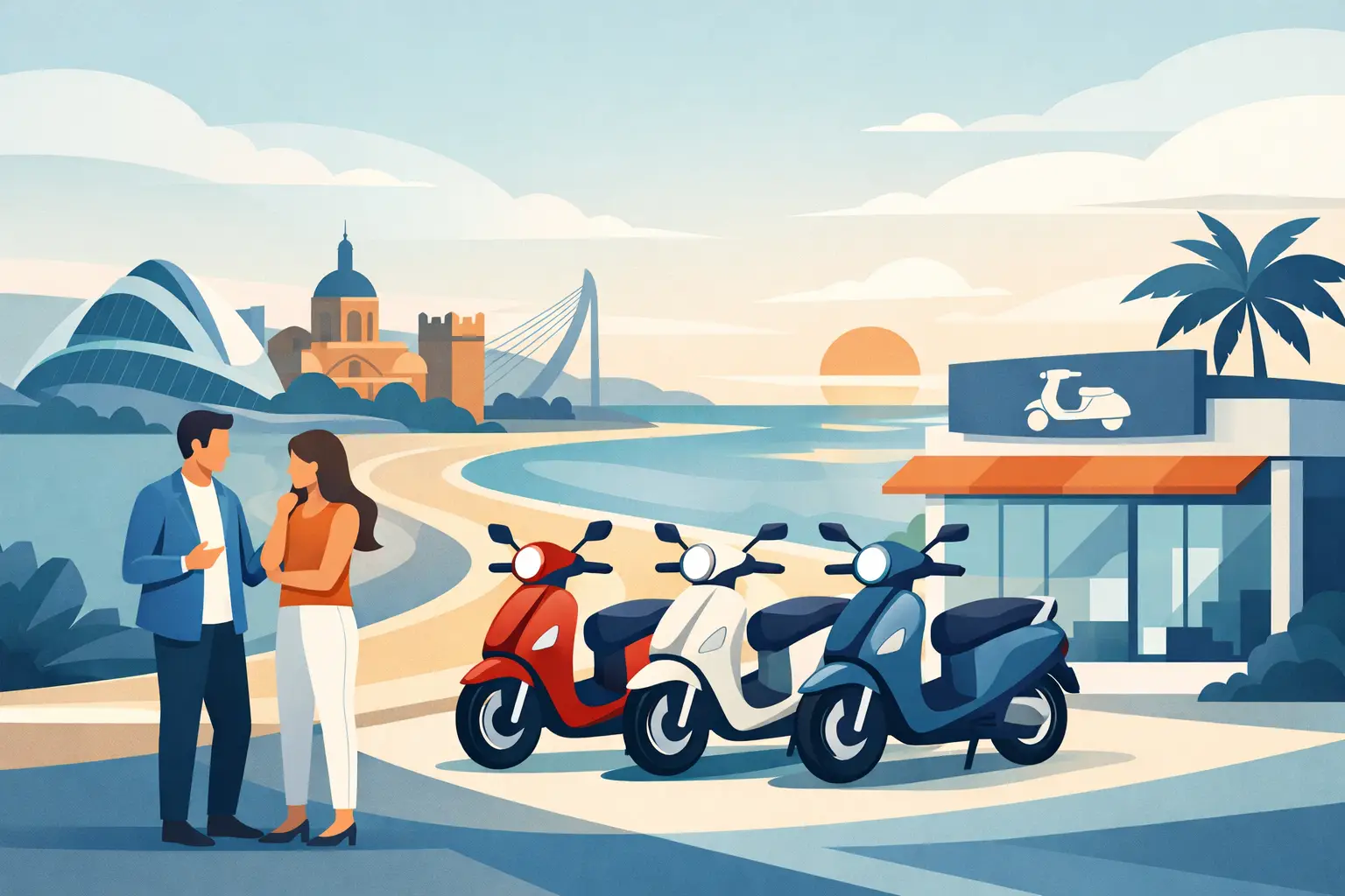 Venta scooters nuevos Valencia: cómo elegir bien