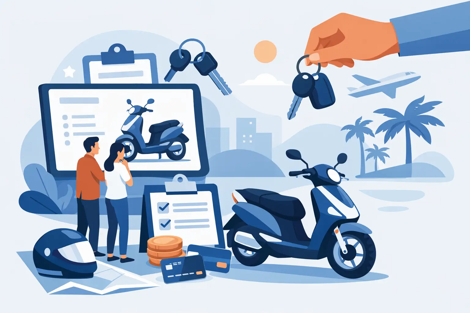 Cómo alquilar una moto sin complicarte