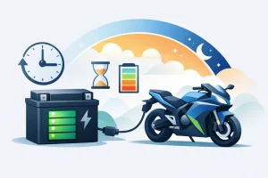 ¿Cuánto dura una batería eléctrica de moto?