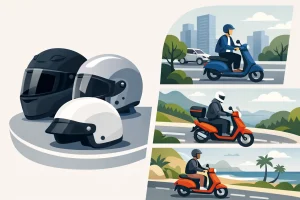 Encuentra el mejor casco para scooter según tu uso