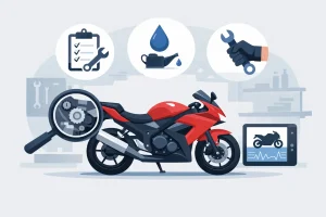 Qué incluye la revisión de una moto