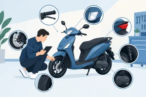 Guía de revisión completa de scooter: qué mirar