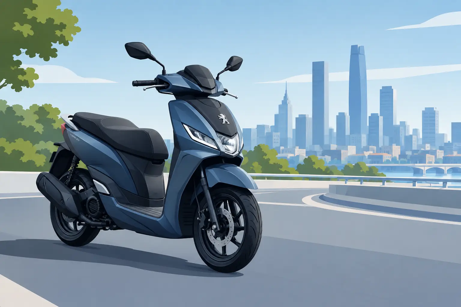 Opinión scooter Peugeot 125 para ciudad y rondas