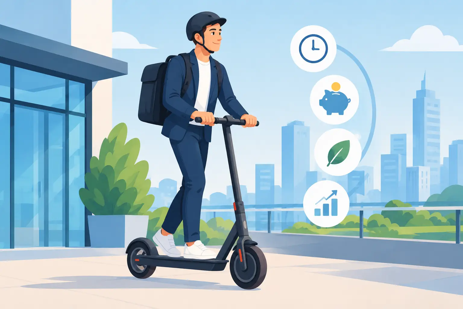 ¿Conviene comprar un scooter para trabajar?