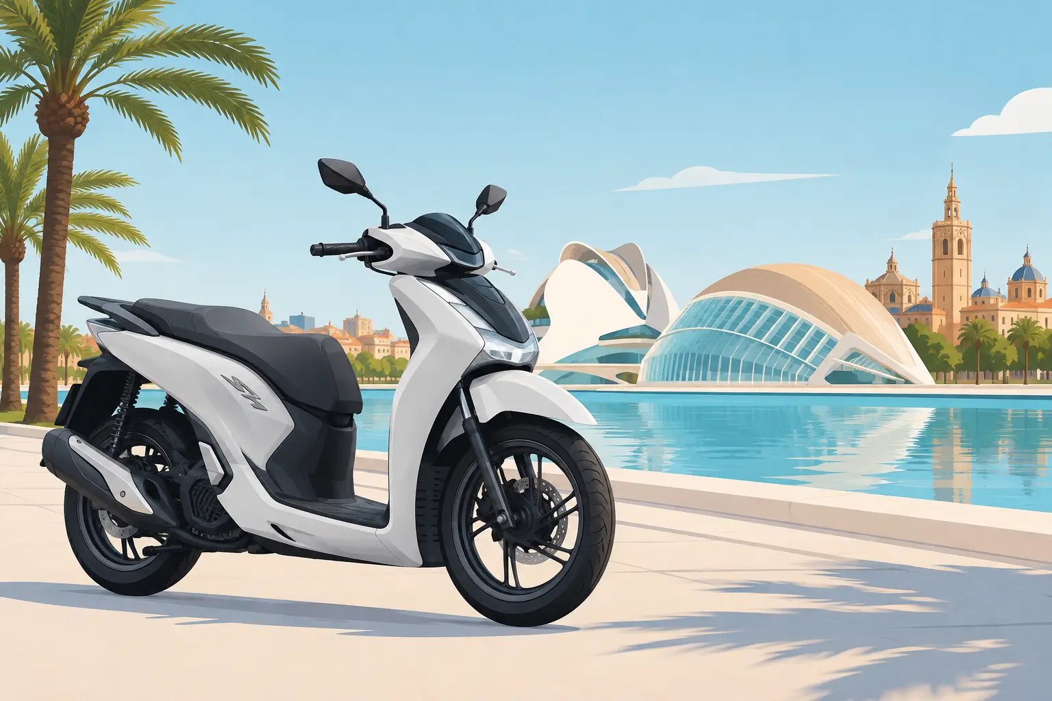 Honda SH 125 para Valencia ¿merece la pena?