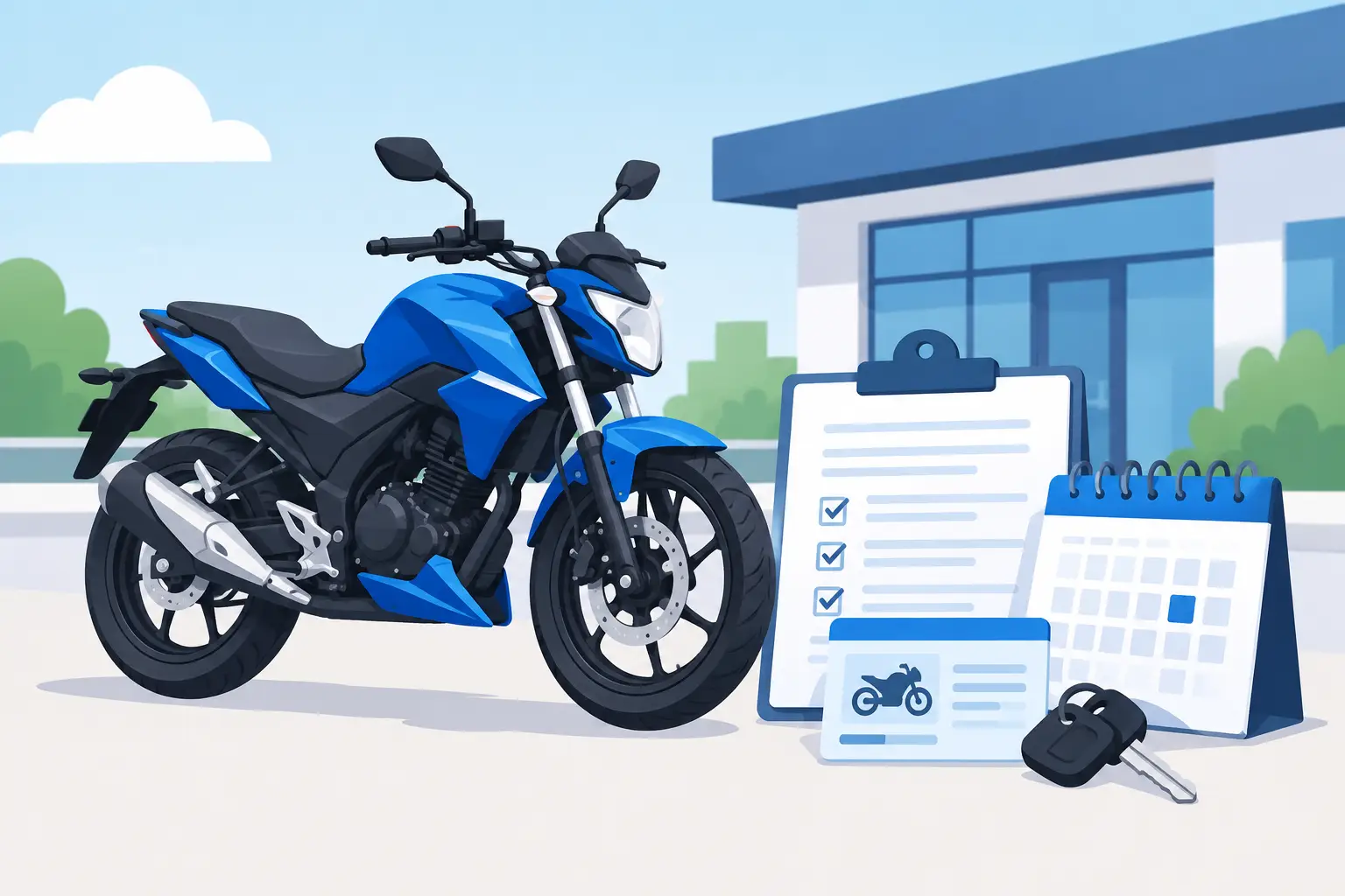 Matricular una moto nueva: plazos y documentos