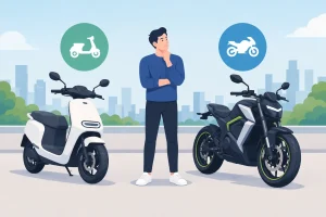 Scooter o moto eléctrica: cuál te conviene